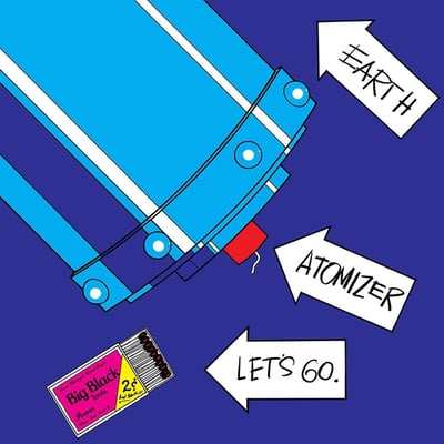 Big Black - Atomizer (Touch And Go, TG93) • LP • Reissue, Remastered