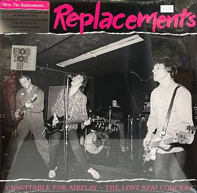 The Replacements - Unsuitable For Airplay - The Lost KFAI Concert (Twin/Tone Records, 603497842308) • 2xLP • Record Store Day, Limited Edition