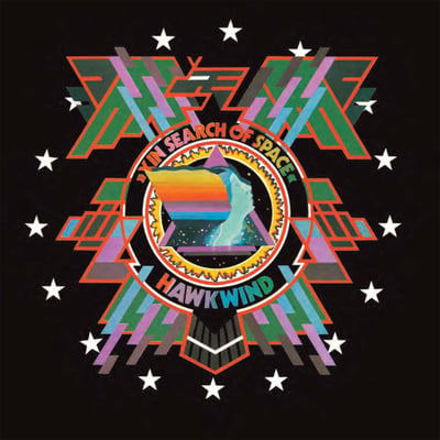 Hawkwind - X In Search Of Space (United Artists Records, UAS-5567) • LP • All Disc Press