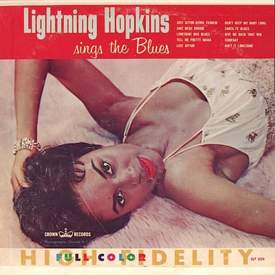 Lightnin' Hopkins - Sings The Blues (United Records, US 7713) • LP • Reissue