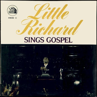 Little Richard - Little Richard Sings Gospel (UpFront Records, UPF-197) • LP
