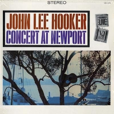 John Lee Hooker - Concert At Newport (Vee Jay Records, VJS 1078) • LP • Repress