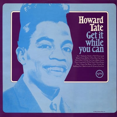Howard Tate - Get It While You Can (Verve Records, V6-5022) • LP