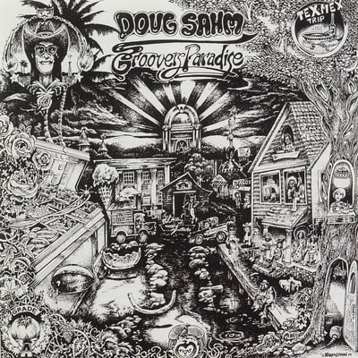 Doug Sahm & The Tex Mex Trip - Groovers Paradise (Warner Bros. Records, BS 2810) • LP • Santa Maria Pressing
