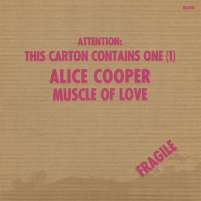Alice Cooper - Muscle Of Love (Warner Bros. Records, K 56018) • LP