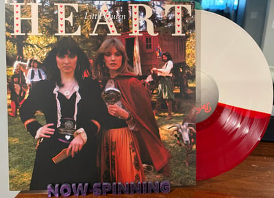 Heart - Little Queen (Portrait, 19658748021) • LP • Red & Cream Split, 180g • Club Edition, Reissue