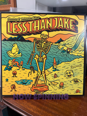 Less Than Jake - Greetings & Salutations From Less Than Jake (Rude Records, RDR074-1) • LP • Clear • Reissue