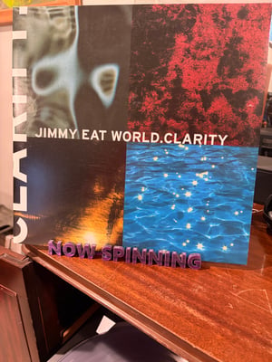 Jimmy Eat World - Clarity (SRC Vinyl, SRC037) • 2xLP • Clear, 180 Gram, Gatefold • Reissue