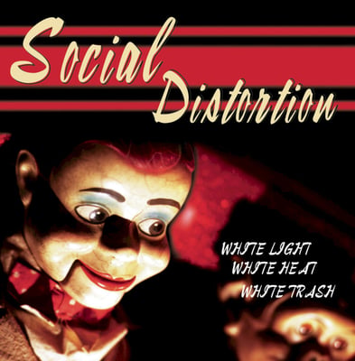 Social Distortion - White Light White Heat White Trash (550 Music, 88985341461) • LP • White • NM/NM • Limited Edition, Reissue