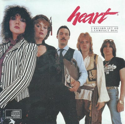 Heart - Greatest Hits / Live (Epic, KE2 36888) • 2xLP