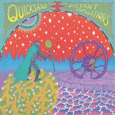 Quicksand - Distant Populations (Epitaph, 87726-1) • LP • Pink • NM/NM • Limited Edition