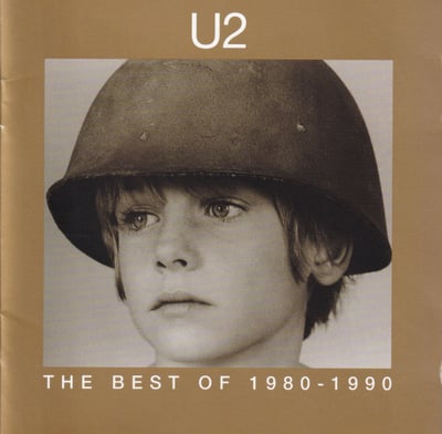 U2 - The Best Of 1980-1990 (Island Records, U211) • 2xLP • 180 Gram • Reissue, Remastered