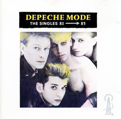 Depeche Mode - The Singles 81 → 85 (Mute, MUTEL 1) • LP • Repress