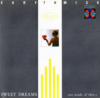 Eurythmics - Sweet Dreams (Are Made Of This) (RCA Victor, AFL1-4681) • LP • Indianapolis Pressing • Repress