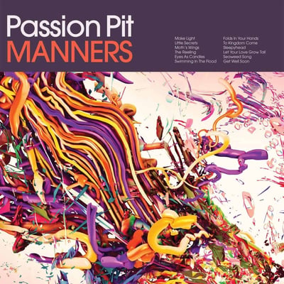 Passion Pit - Manners (Frenchkiss Records, FKR117-1) • LP • Lavender • Limited Edition, Reissue, Remastered