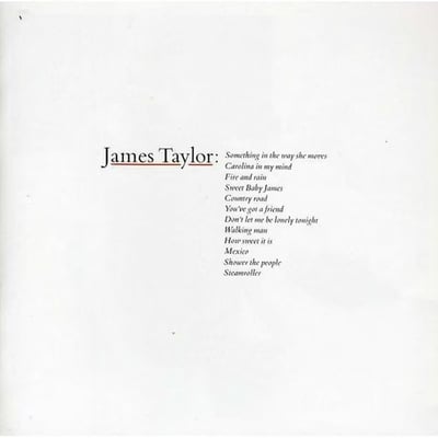 James Taylor - James Taylor's Greatest Hits (Warner Bros. Records, R1 2979) • LP • Gatefold