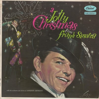 Frank Sinatra - A Jolly Christmas From Frank Sinatra (Capitol Records, W 894) • LP • Record Store Day, Limited Edition, Reissue