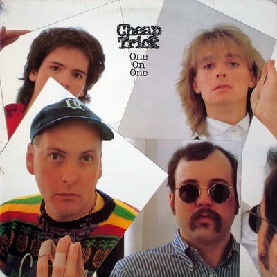 Cheap Trick - One on One (Epic, FE 38021) • LP • VG+/VG+ • Pitman Pressing