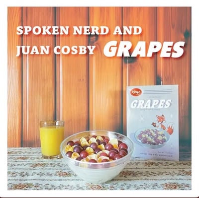 Spoken Nerd and Juan Cosby - Grapes (Invisible Library) • LP