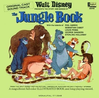 Various - The Jungle Book (Disneyland, ST 3948) • LP • F/P