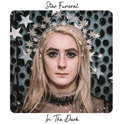 Star Funeral - In The Dark (Count Your Lucky Stars, CYLS 134) • LP • Ultra Clear with Black and White Splatter • NM/NM