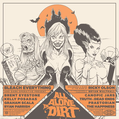 Bleach Everything - All Alone In Dirt (Dark Operative, OPS057) • 7" • NM/NM