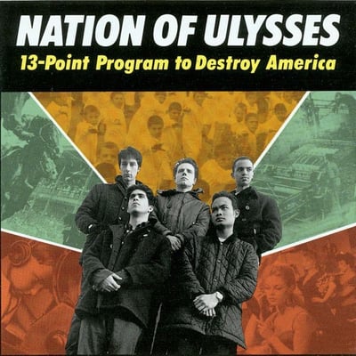 The Nation Of Ulysses - 13-Point Program To Destroy America (Dischord Records, DIS 57 V) • LP • $8.00 • NM/NM • Repress