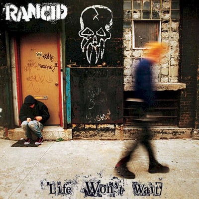 Rancid - Life Won't Wait (Epitaph, 86497-1) • 2xLP • Orange Translucent • VG+/VG