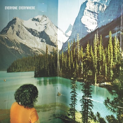 Everyone Everywhere - Everyone Everywhere (Everyone Everywhere Records, EER001) • LP • Green And Orange Stripe • NM/NM • Limited Edition, Reissue