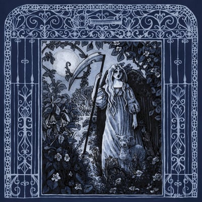 Faetooth - Labyrinthine (Flenser Records, FR184) • 2xLP • Blue Iridescent HB Blend • NM/NM • Limited Edition