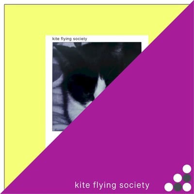 Kite Flying Society - Pink EP/Jochem EP (Init Records, INIT-117) • LP • Pink/Yellow Split • NM/NM • Limited Edition, Remastered