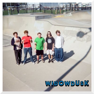 widowdusk - All There Is (Larry Records, none) • 2xLP • Clear w/ Black & White Splatter • NM/NM • Limited Edition, Numbered