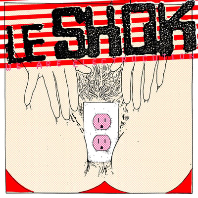 Le Shok - L.A. To N.Y. (Kapow Records, Kapow #4) • NM/VG