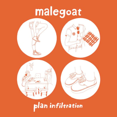 Malegoat - Plan Infiltration (New Granada Records, NG079) • LP • Black Vinyl • NM/NM • Reissue