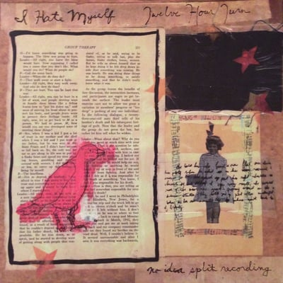 I Hate Myself And Twelve Hour Turn - I Hate Myself And Twelve Hour Turn (No Idea Records, no idea 59) • LP • Brown • NM/NM • Repress
