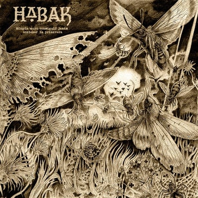 HABAK - Ningún Muro Consiguió Jamás Contener La Primavera (Persistent Vision, VIS018) • LP • White w/ Black & Brown Splatter • NM/NM • Limited Edition, Repress