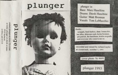 Plunger - Plunger (Planaria Recordings, pr004) • LP • NM/NM