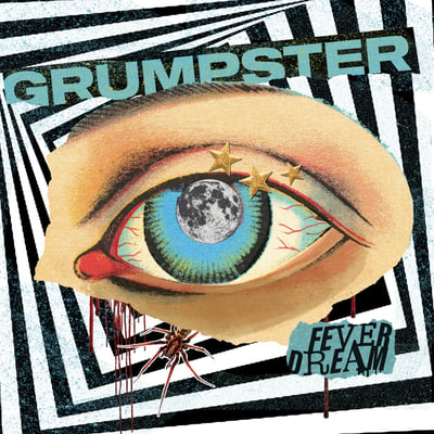Grumpster - Fever Dream (Pure Noise Records, PNE339) • LP • Mint Green & Blue Galaxy • NM/NM • Limited Edition