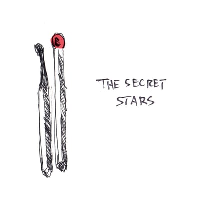The Secret Stars - The Secret Stars (Shrimper, SHR 60) • LP • Clear • NM/NM • Reissue, Remastered