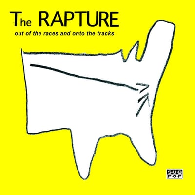 The Rapture - Out Of The Races And Onto The Tracks (Sub Pop, SP 505) • 12" • White • NM/NM • Limited Edition