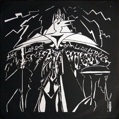 The Lords Of Lightspeed - The Lords Of Lightspeed (Slide The Needle, STN#2) • 7" • Clear • NM/NM