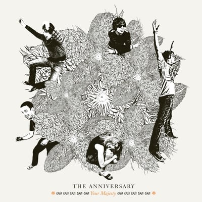 The Anniversary - Your Majesty (Vagrant Records, VR359) • LP • Orange with Black Swirl • NM/NM • Limited Edition, Reissue