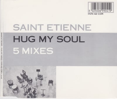 Saint Etienne - Hug My Soul (Warner Bros. Records, 0-41591) • 12" • G+/G+