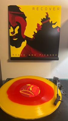 Recover - Rodeo And Picasso (Thirty Something Records, TSR076) • LP • Red in Yellow • Limited Edition