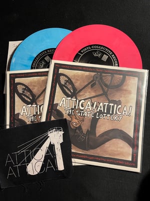 Ruiner / Attica! Attica! - Under The Influence Vol. 14 (Vinyl Collective, SH-177-7) • 7" • Red Opaque