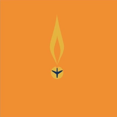 Burning Airlines - Mission: Control! (DeSoto Records, BU30) • LP + CD • Yellow • Limited Edition