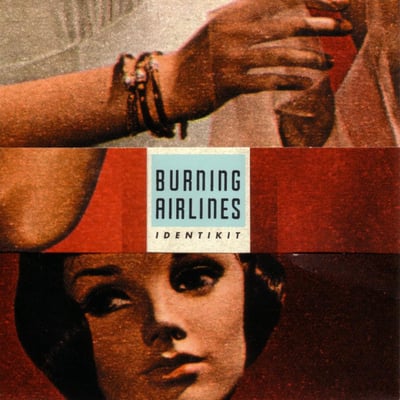 Burning Airlines - Identikit (DeSoto Records, BU36) • LP • White/Blue • Limited Edition
