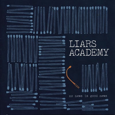 Liars Academy - No News Is Good News (Equal Vision Records, EVR 65) • LP • Brown Marble