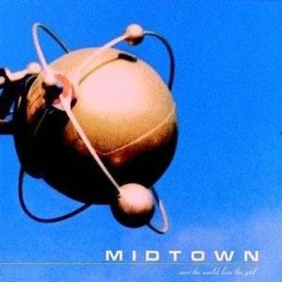 Midtown - Save The World, Lose The Girl (Geffen Records, B0017761-01) • 2xLP • Clear w/Yellow And Blue Splatter, Gatefold • Limited Edition, Reissue