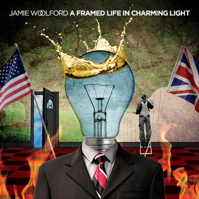 Jamie Woolford - A Framed Life In Charming Light (Get Well Records, GWR-002) • LP • Blue & White Marble Swirl